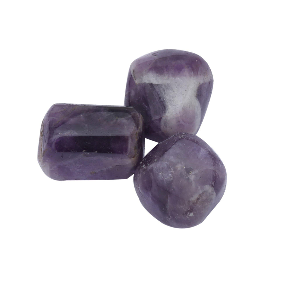 Amethyst 3 Piece Tumbled - Healing Crystals India