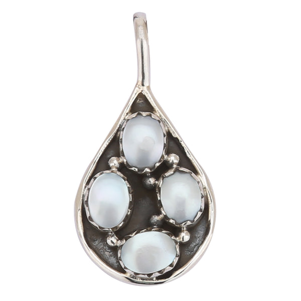 Buy Certified 925 Sterling Silver Vintage Pearl Pendant