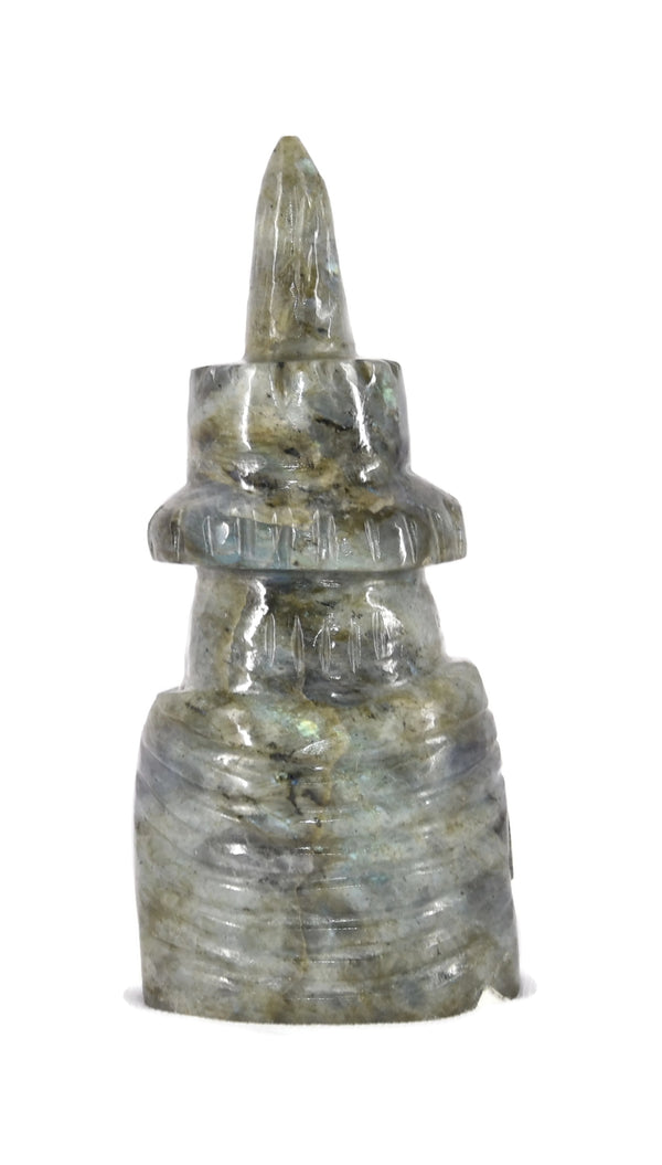 Labradorite Wizard Statue 4.5 Inches - Healing Crystals India