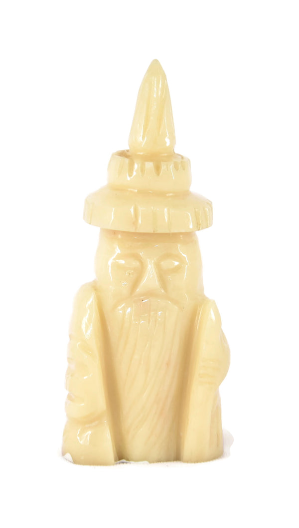 Yellow Aventurine Wizard Statue 4.5 Inches - Healing Crystals India