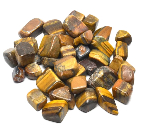 Buy Natural Tiger Eye Tumbled Stones