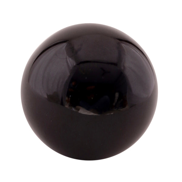 Black Agate Sphere 40-50 mm - Healing Crystals India