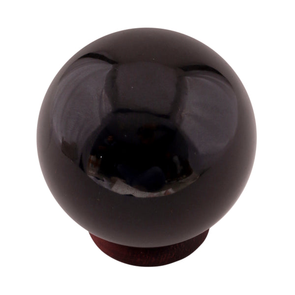 Black Obsidian Sphere 50-55 MM - Healing Crystals India