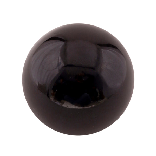 Black Agate Sphere 40-50 mm - Healing Crystals India