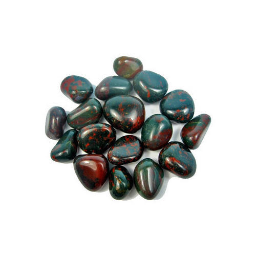 Blood Stone Tumbled 3 Pieces - Healing Crystals India