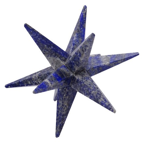 Buy Certified Lapis Lazuli 12 Point Merkaba Gemstone