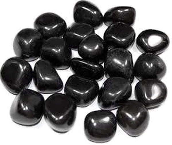 Buy natural Black obsidian tumbled stone