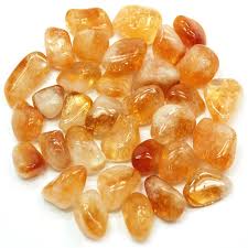 Buy natural Citrine crystal Tumbled Stones