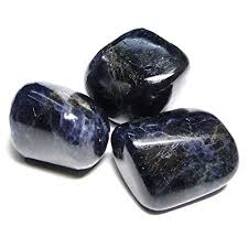 Iolite Tumbled 5 Pieces - Healing Crystals India