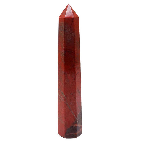 Buy Certified Red Jasper Pencil Wand 8 Inches Gemstone
