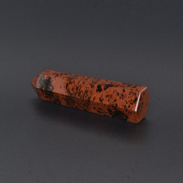 Mahogany Obsidian Pencil Wand 3 Inches - Healing Crystals India