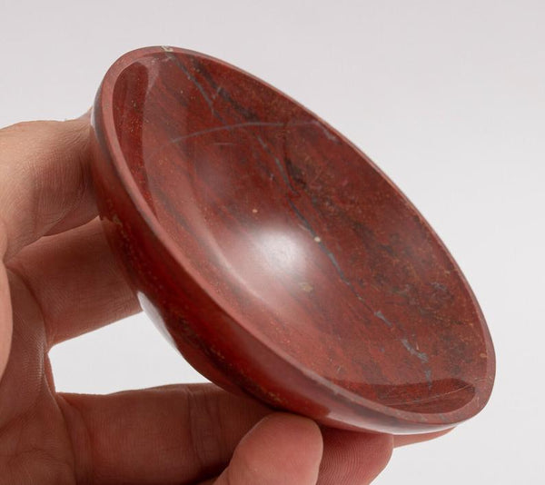 Buy Certified Red Jasper crystal Bowl