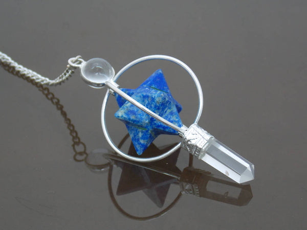 Buy Certifed Lapis Lazuli Merkaba Pendulum