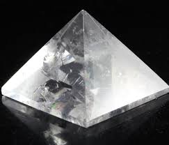 Crystal Quartz Pyramid 2 Inches - Healing Crystals India