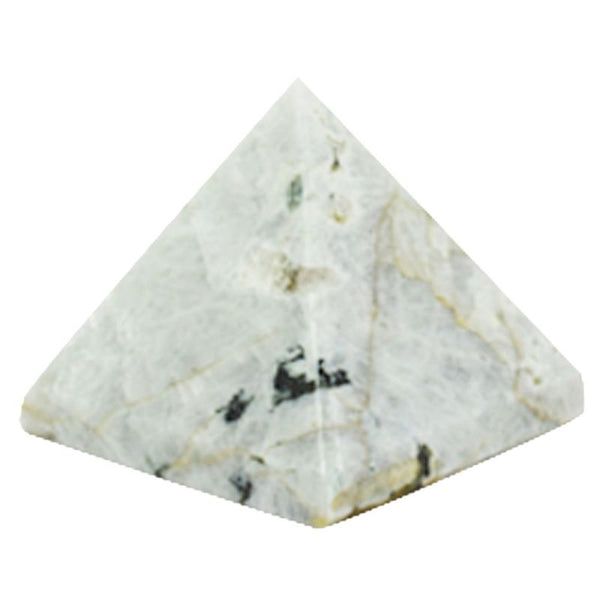 Rainbow Moonstone Pyramid 1 Inches - Healing Crystals India