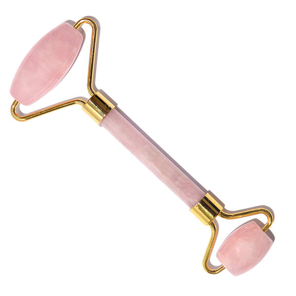 Rose Quartz Massage Roller 5 Inches - Healing Crystals India