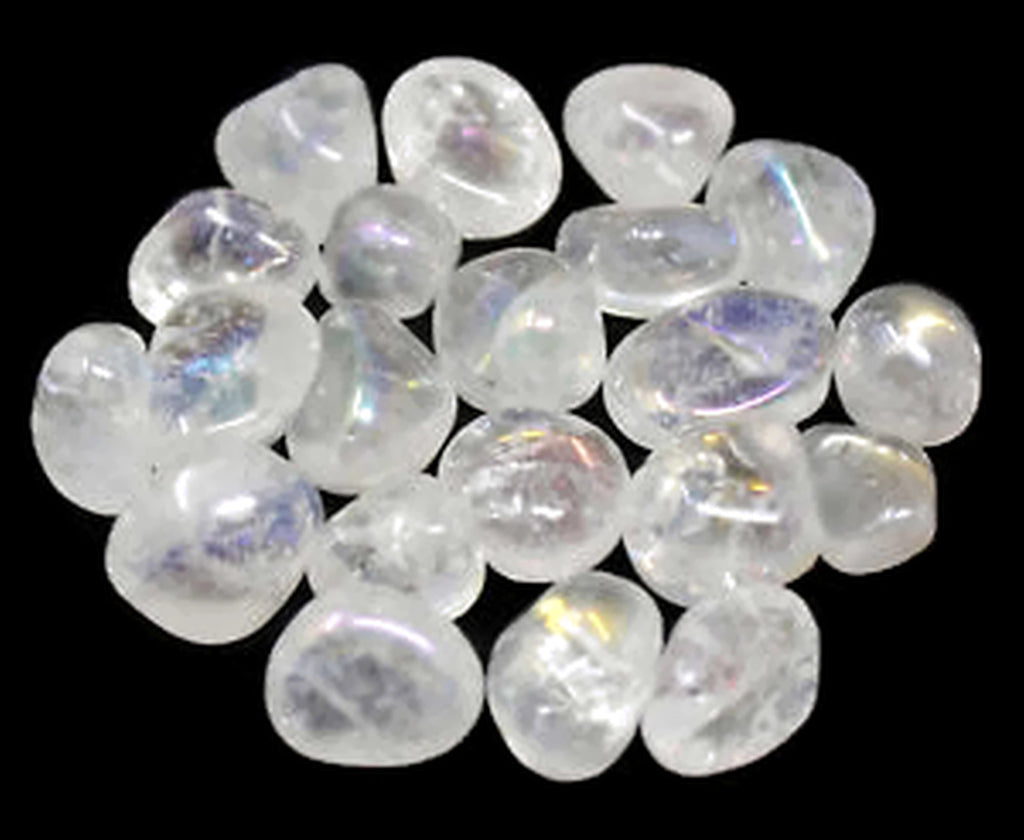Crystal Quartz 10 Piece Tumbled - Healing Crystals India